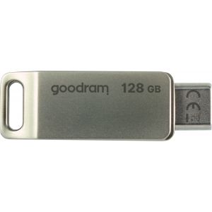 Goodram ODA3 unidade de memória USB 128 GB USB Type-A / USB Type-C 3.2 Gen 1 (3.1 Gen 1) Prateado