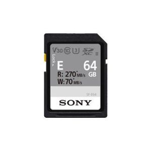 SONY SD E UHS-II Entry CL10_U3 R270 / W70 V3 64GB