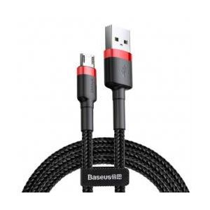 BASEUS Cabo USB / Micro USB Cafule 1.5A 2mt Red/Black (CAMKLF-C91)