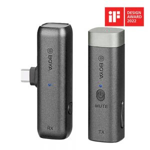 Boya Microfone Wireless USB-C / Jack 3.5mm BY-WM3U