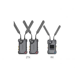 HOLLYLAND Sistema de Transmissão de Vídeo Wireless Cosmo C2 (2TX+1RX)
