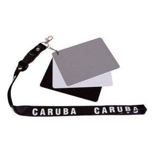 Caruba Kit Cartão Cinza - Equilíbrio de Brancos 8.5x5.4mm