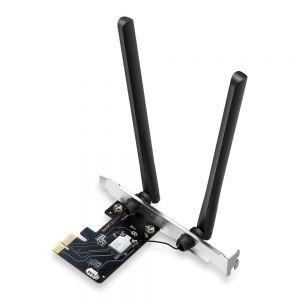 AXE5400 Tri-Band Wi-Fi 6E Bluetooth PCI Express Adapter  - preço válido p/ unidades faturadas até 31 de outubro ou fim de stock