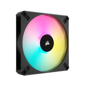 AF ELITE Series, AF140 RGB ELITE, 140mm Fluid Dynamic RGB Fan with AirGuide, Single Pack