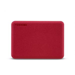 Disco Externo Toshiba 2.5" 2TB CANVIO ADVANCE Red