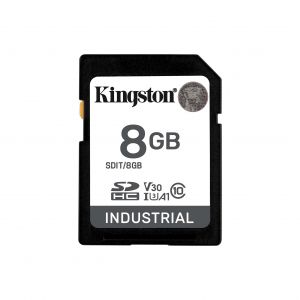 SDHC Card 8GB Industrial C10 UHS-I U3 V30 A1 pSLC