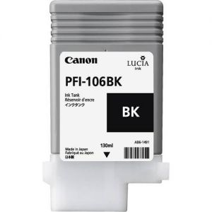 CANON PFI-106 BK tinteiro 1 unidade(s) Original Foto preto