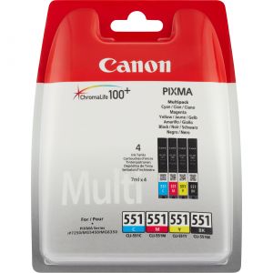 Canon 6509B009 tinteiro 4 unidade(s) Original Rendimento padrão Preto, Ciano, Magenta, Amarelo