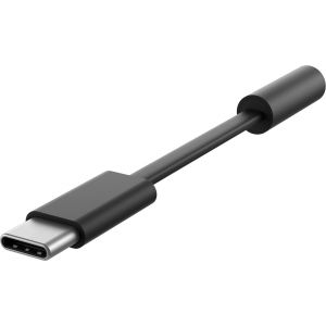 Microsoft LKZ-00004 cabo para telemóvel Preto USB C 3.5mm