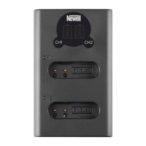 NEWELL Cargador Doble DL-USB-C de Baterias EN-EL23