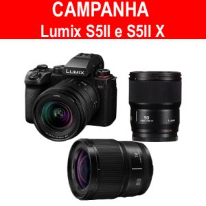 PANASONIC LUMIX S5II X + S 20-60mm + S 50mm + 18mm f/1.8 Lumix S