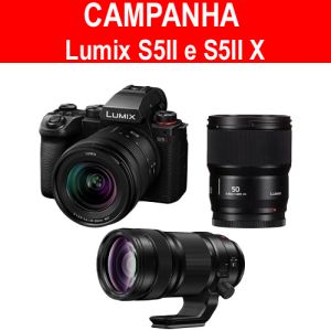 PANASONIC LUMIX S5 II + S 20-60mm + S 50mm+ 70-200mm f/2.8 O.I.S. Lumix S Pro