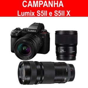 PANASONIC LUMIX S5 II + S 20-60mm + S 50mm+ 70-200mm f/4 Lumix S PRO OIS