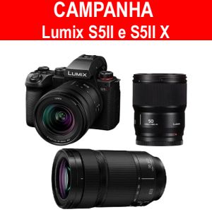 PANASONIC LUMIX S5 II + S 20-60mm + S 50mm+ 70-300mm f/4.5-5.6 Lumix S Macro OIS