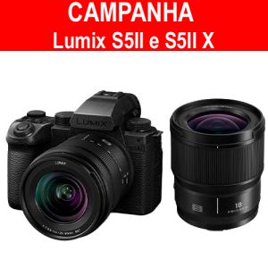 PANASONIC Lumix S5 II X + S 20-60mm f/3.5-5.6 + 18mm f/1.8 Lumix S