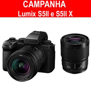 PANASONIC Lumix S5 II X + S 20-60mm f/3.5-5.6 + 35mm f/1.8 Lumix S