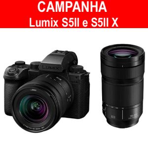 PANASONIC Lumix S5 II X + S 20-60mm f/3.5-5.6 + 70-300mm f/4.5-5.6 Lumix S Macro OIS