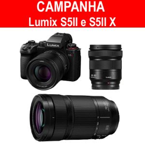 PANASONIC LUMIX S5II X + S 20-60mm + S 50mm + 70-300mm f/4.5-5.6 Lumix S Macro OIS