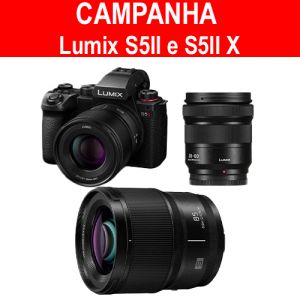 PANASONIC LUMIX S5II X + S 20-60mm + S 50mm + 85mm f/1.8 Lumix S
