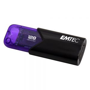 Pen Drive Emtec B110 128Gb Click Easy Usb 3.2 Purpura