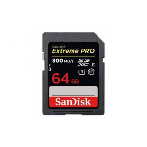 Sandisk Cartão Extreme Pro SDXC 64GB 300MB/s UHS-II