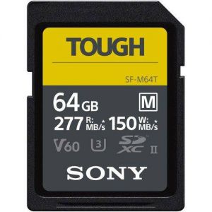Sony Cartão Tough SDXC 64GB 277MB/s UHS-II M